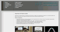 Desktop Screenshot of hhft.de
